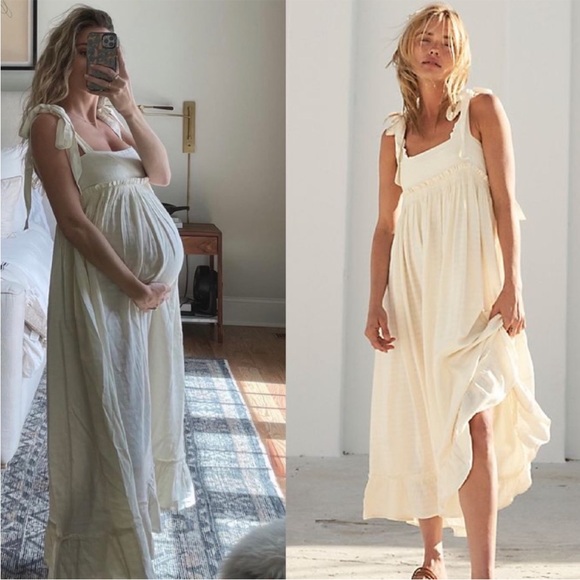 Free People Dresses & Skirts - Free People Boho Suspender Jumper Overall Skirt/ Dress S